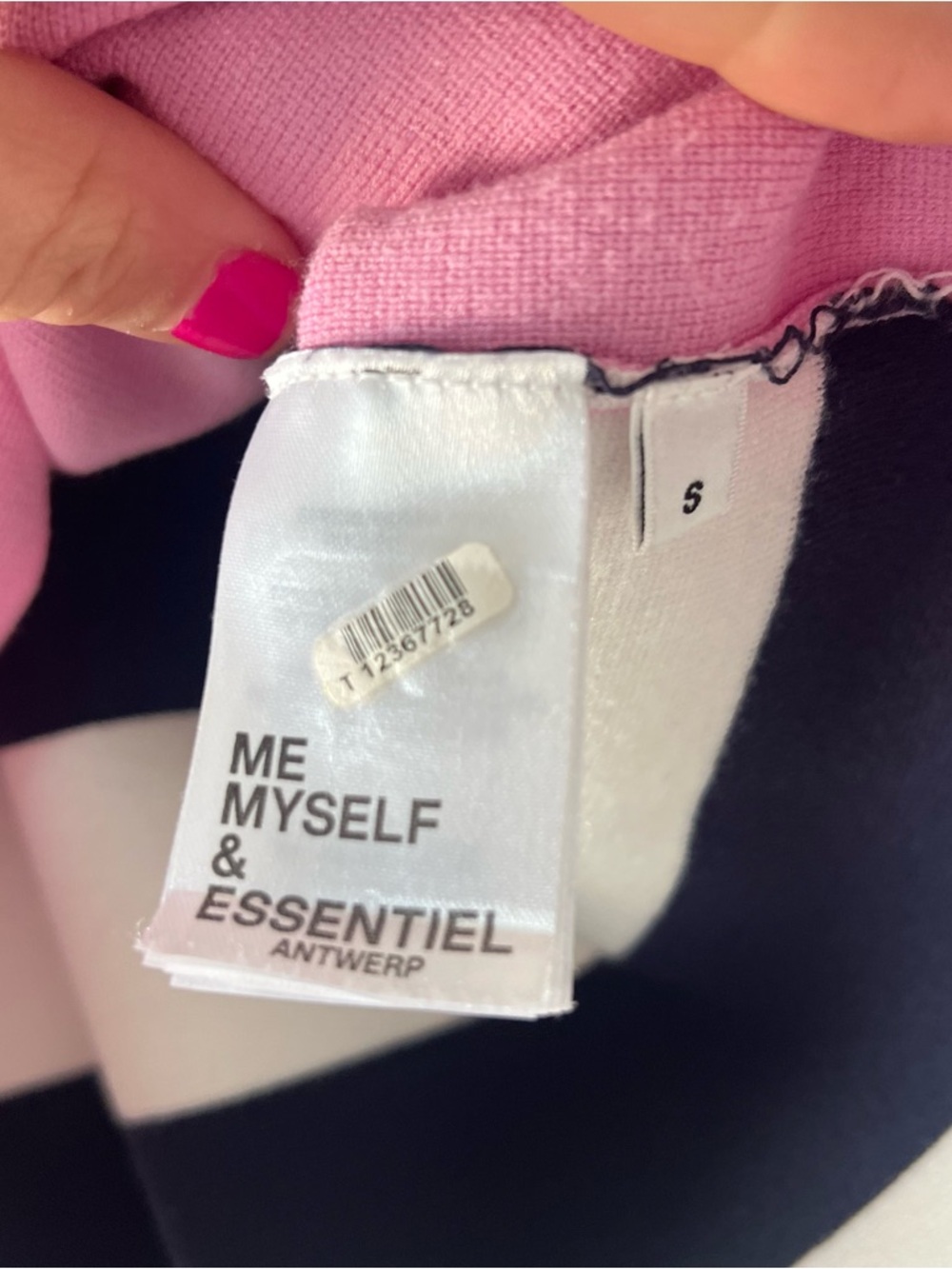 ESSENTIAL ANTWERP | Fairytale Zrad Contrast Pullover | S - Picture 5 of 6